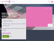 Tablet Screenshot of pincvision.com
